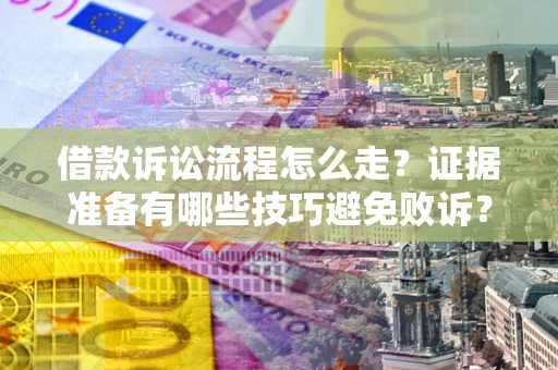 北京借款诉讼流程怎么走？证据准备有哪些技巧避免败诉？