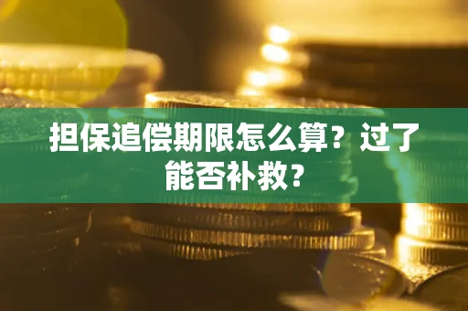 北京担保追偿期限怎么算？过了能否补救？